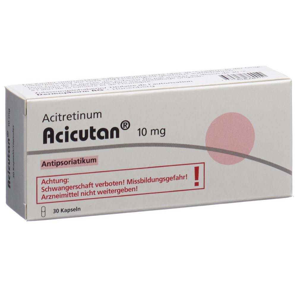 ACICUTAN caps 10 mg 30 pce
