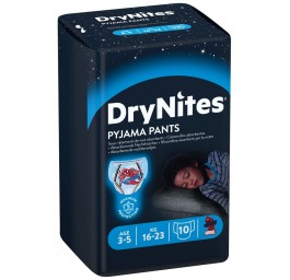HUGGIES DRYNITES couches nuit S boy 3-5ans 10 pce