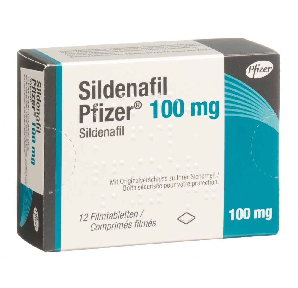 SILDENAFIL Pfizer cpr pell 100 mg 12 pce