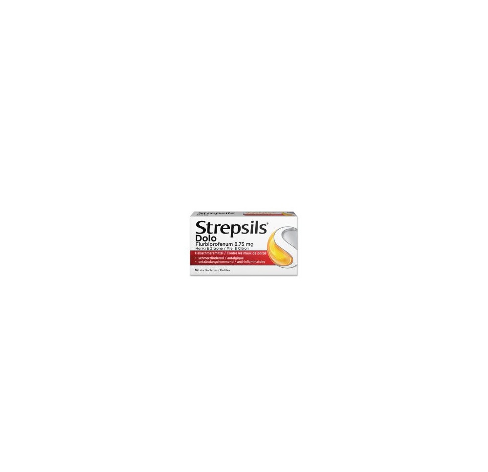 STREPSILS Dolo cpr sucer 16 pce
