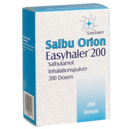 SALBU ORION Easyhaler pdr inh 0.2 mg 200 dos