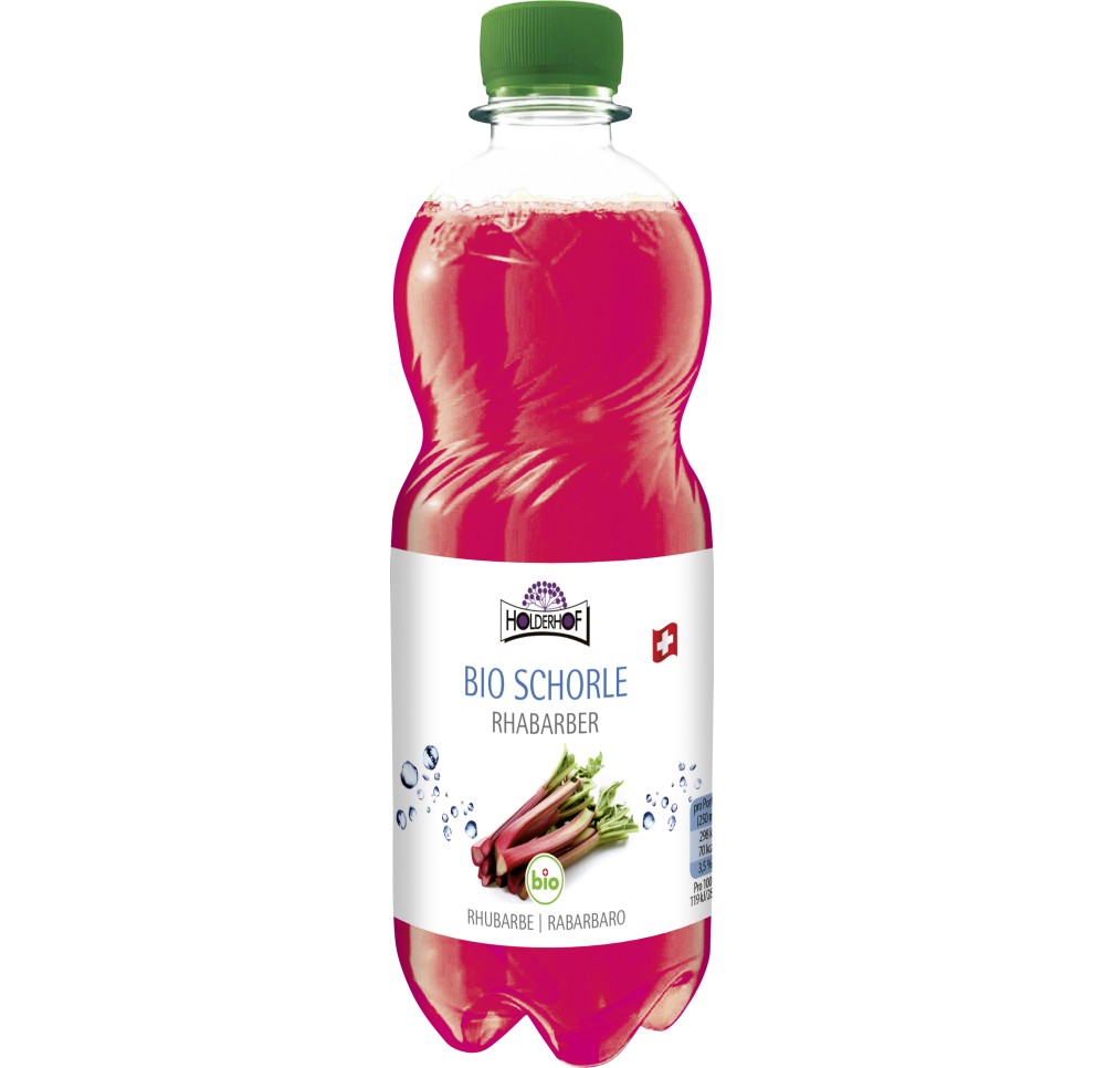 HOLDERHOF jacqueline à rhubarbe bio fl Pet 500 ml