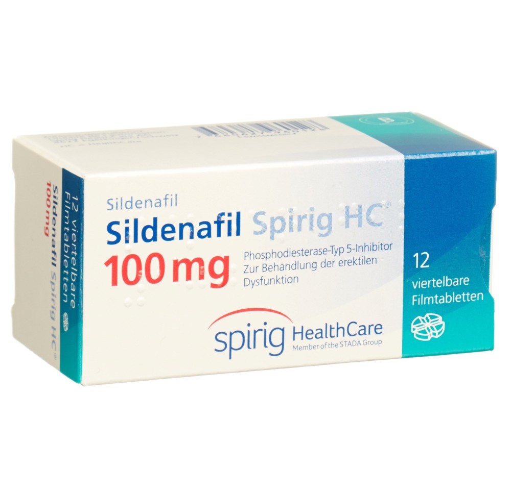 SILDENAFIL Spirig HC cpr pell 100 mg 12 pce