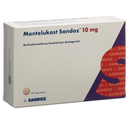 MONTELUKAST Sandoz cpr pell 10 mg 98 pce