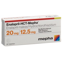 ENALAPRIL-HCT Mepha cpr 20/12.5 mg 28 pce