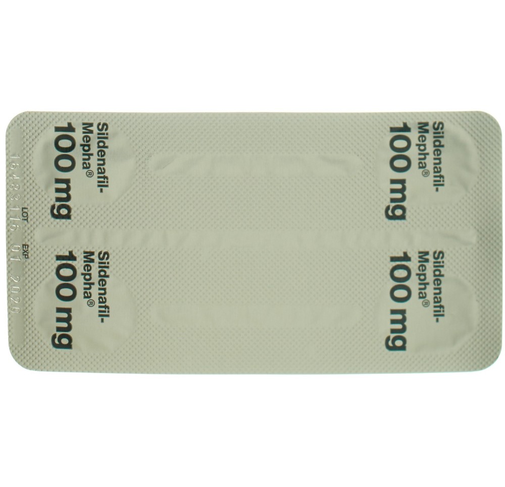 SILDENAFIL Mepha cpr pell 100 mg 12 pce