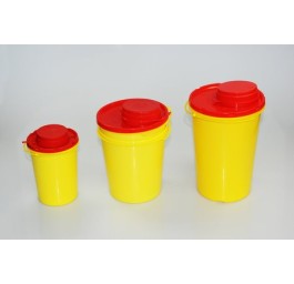 AMPRI box pour canules 1.5l jaune/rouge