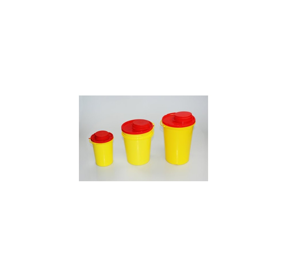 AMPRI box pour canules 1.5l jaune/rouge