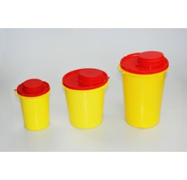 AMPRI box pour canules 2l jaune/rouge 75 pce