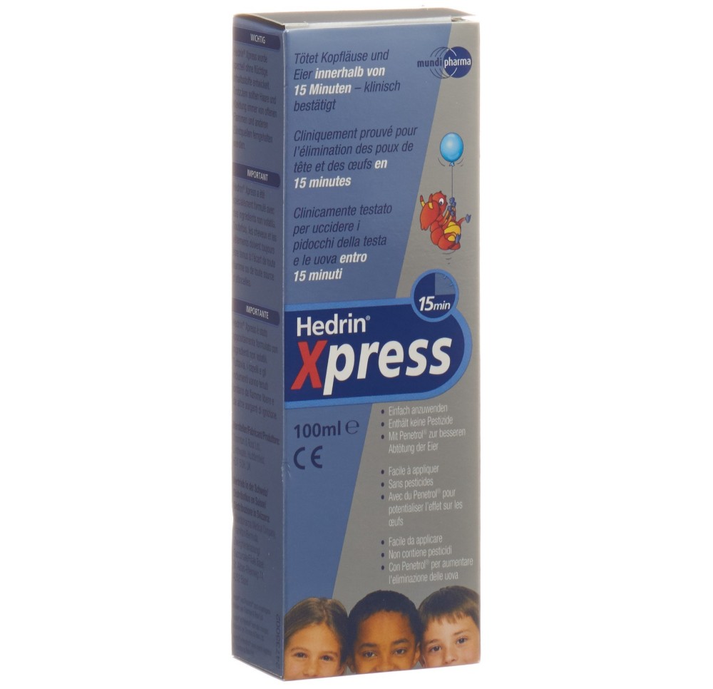 HEDRIN xpress gel fl 100 ml