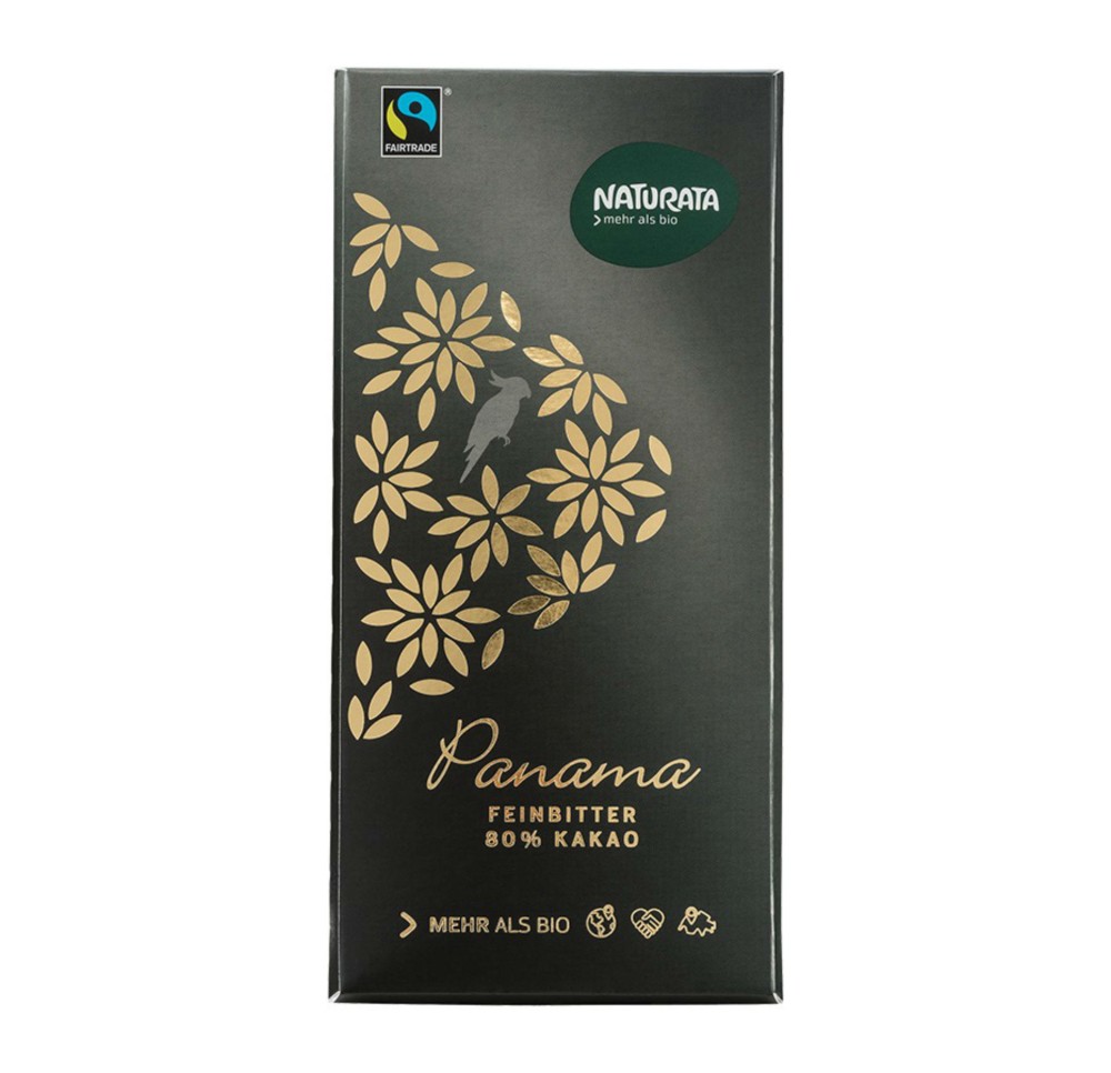 NATURATA chocolat noir panama 80% 100 g