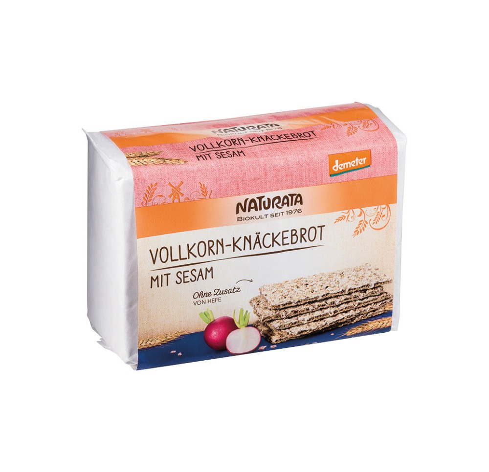 NATURATA pain croustillant au sésame 250 g