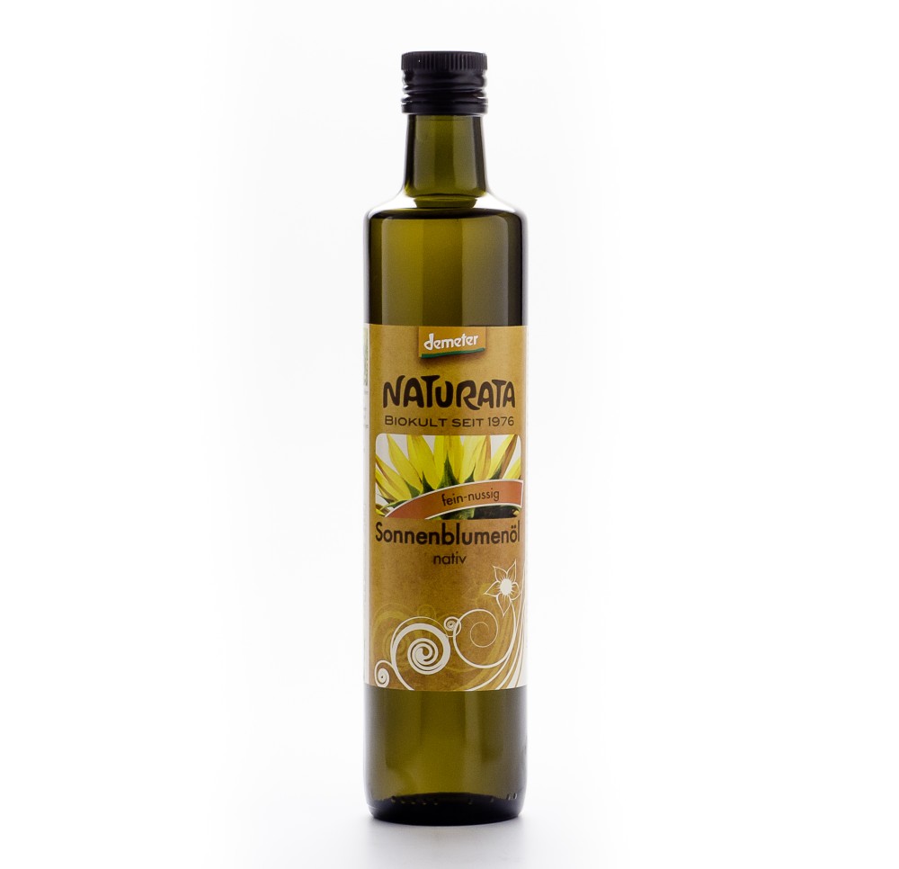 NATURATA huile de tournesol vierge fl 0.5 lt