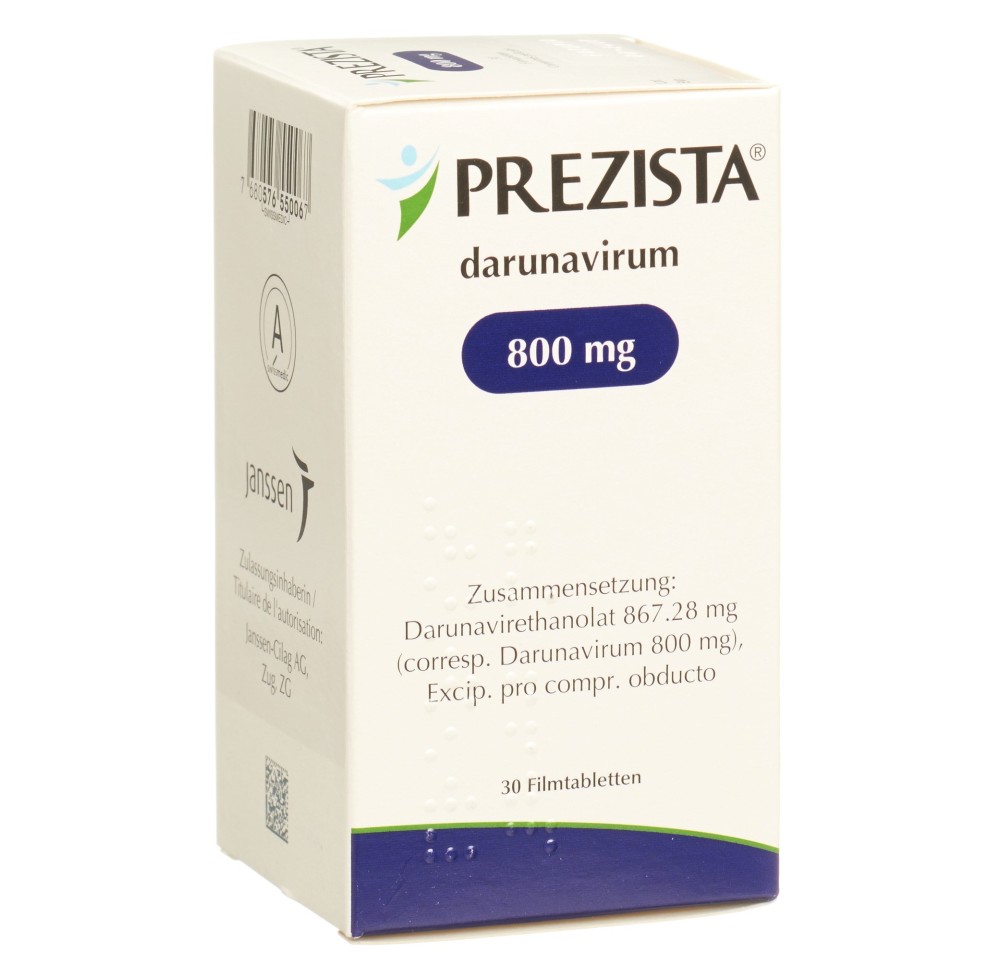 PREZISTA cpr pell 800 mg bte 30 pce