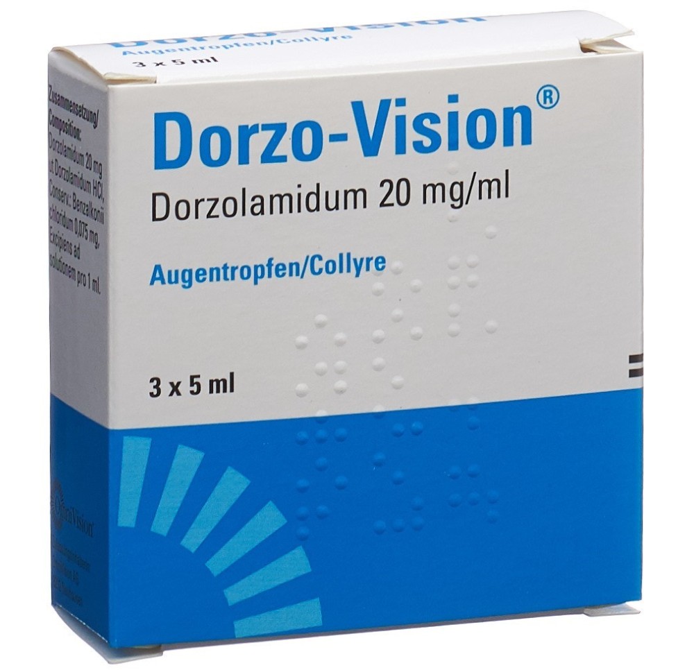 DORZO-VISION gtt opht 2 % 3 fl 5 ml