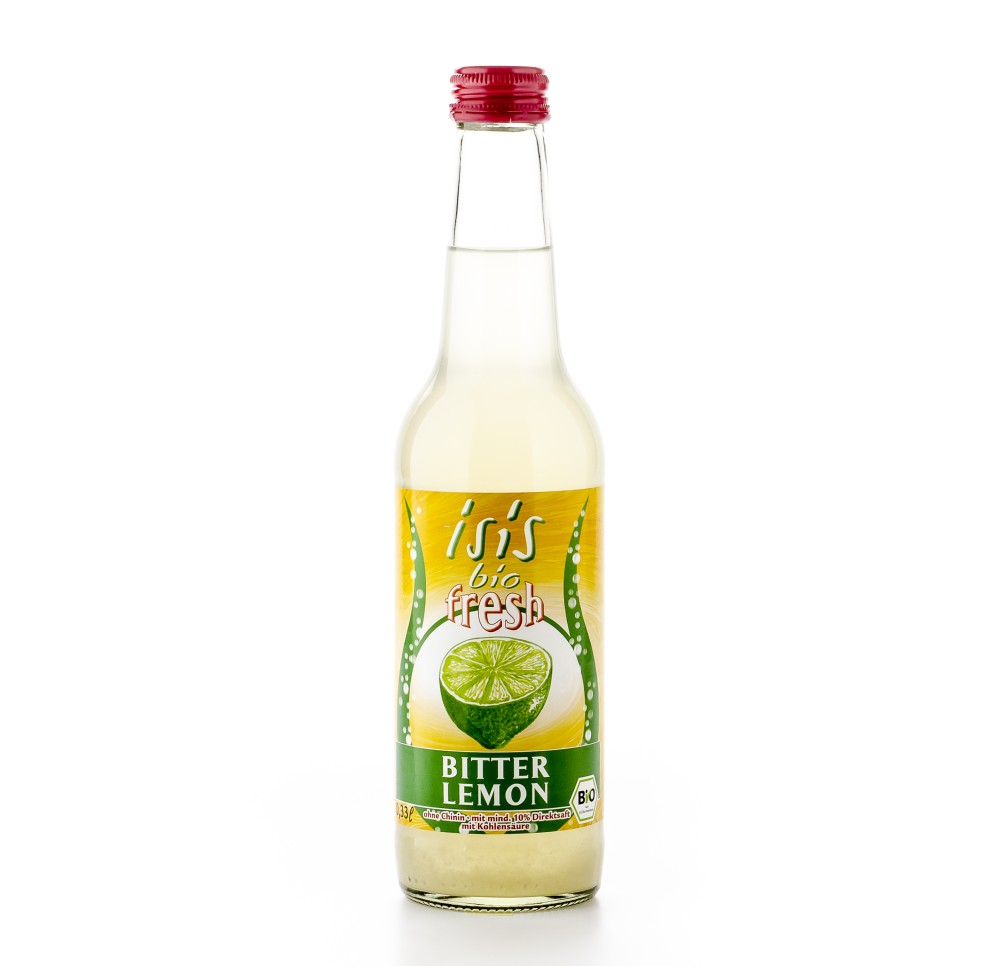 BEUTELSBACHER Isis bio bitter lemon fl 0.33 lt