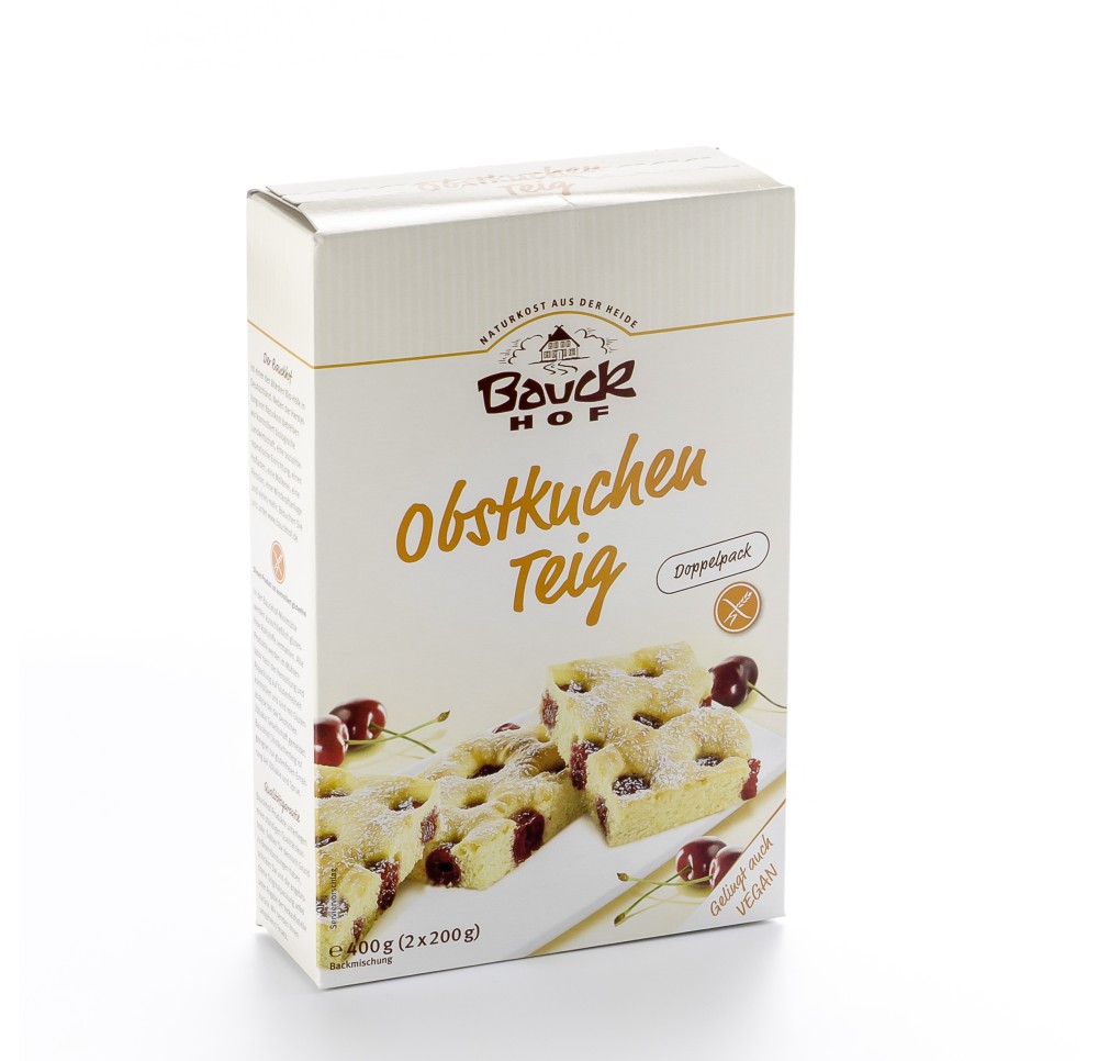 BAUCKHOF préparation gâteau fruits s gluten 400 g