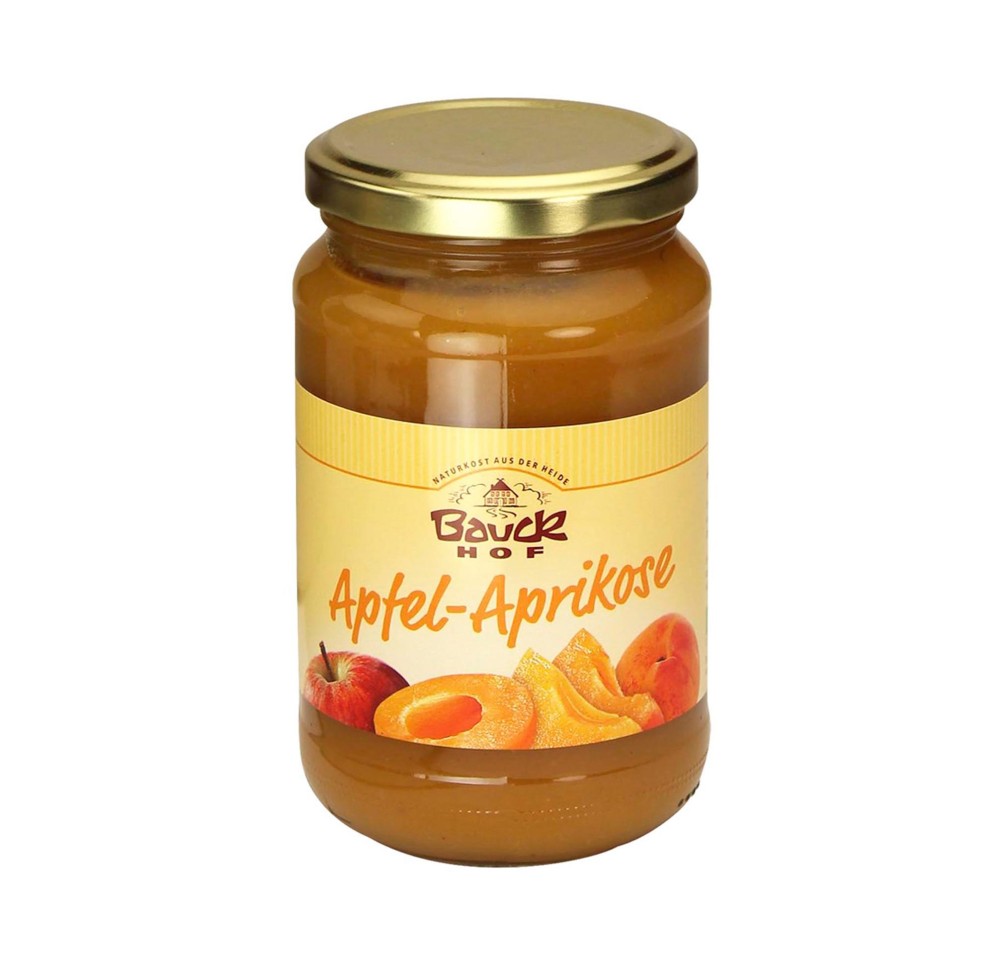 BAUCKHOF purée pommes-abricot verre 360 g