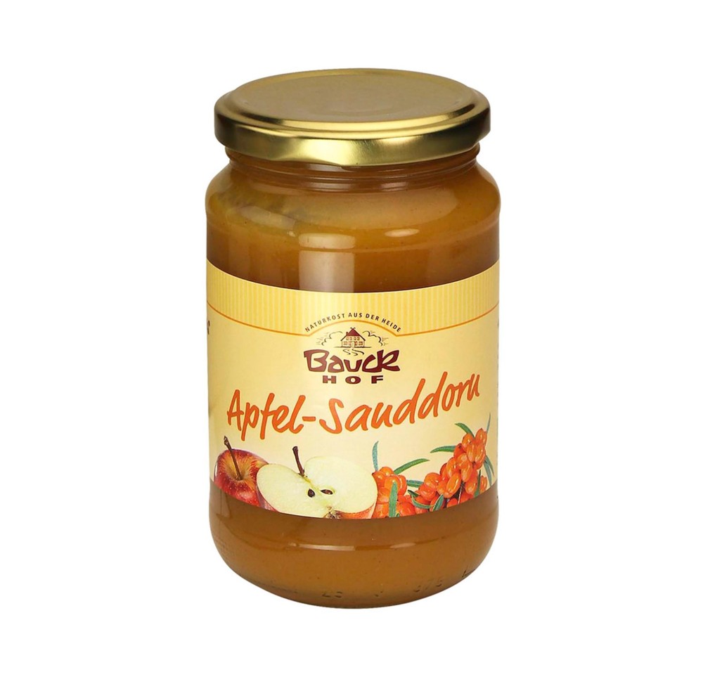 BAUCKHOF purée pommes-argousier verre 360 g