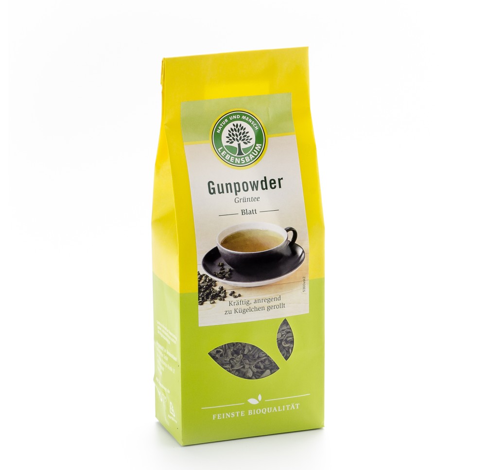 LEBENSBAUM thé vert gunpowder sach 100 g