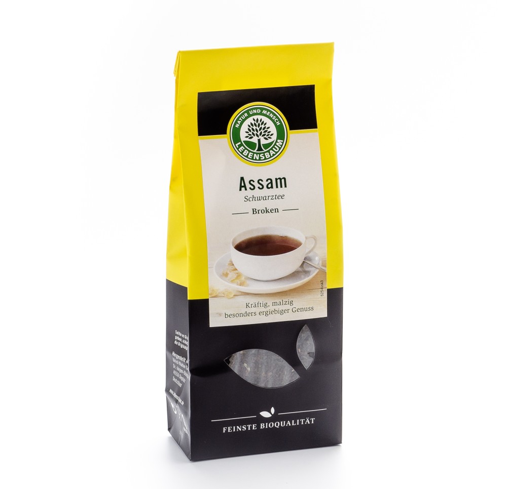 LEBENSBAUM thé noir assam broken sach 100 g