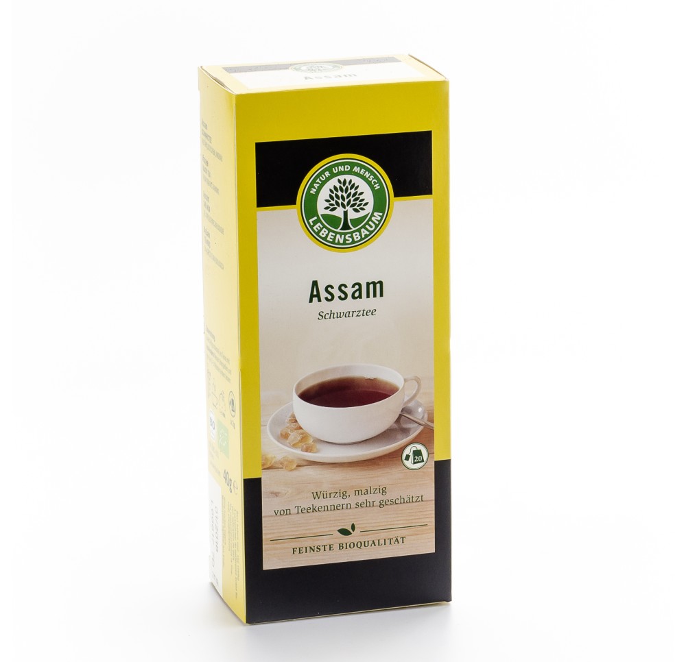 LEBENSBAUM assam thé noir 20 sach 2 g