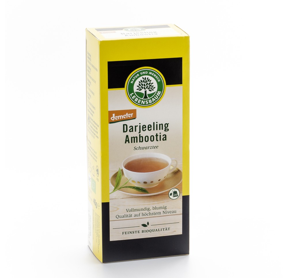 LEBENSBAUM thé noir darjeelingen 20 sach 2 g