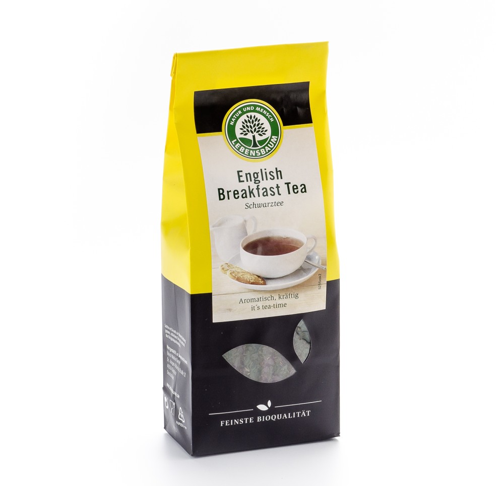 LEBENSBAUM thé noir english breakfeast sach 100 g