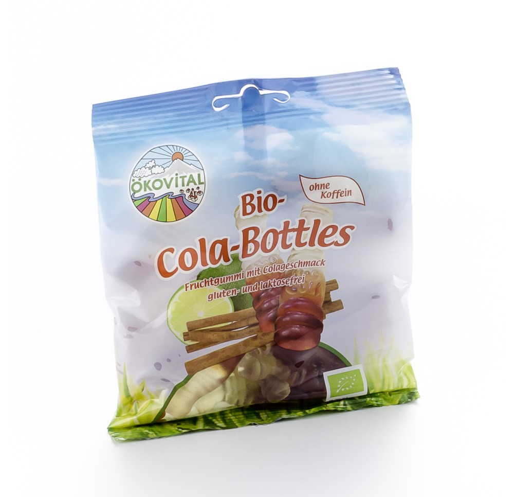 ÖKOVITAL Cola-Bottles avec gélatine 80 g
