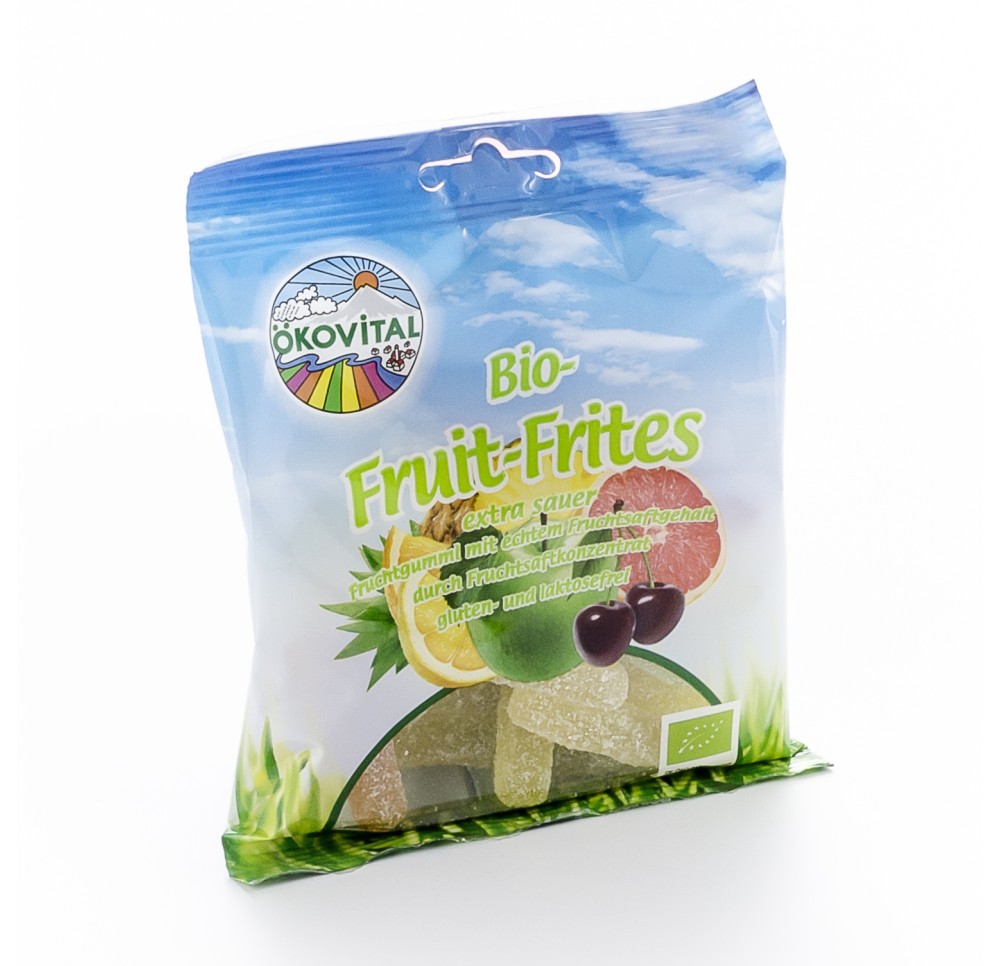 ÖKOVITAL fruit-frites avec gélatine 80 g