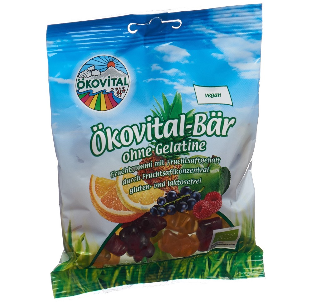 ÖKOVITAL ourson gélifié sans gélatine 80 g