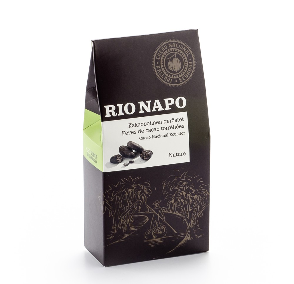 ORIG FOOD fèves cacao Rio Napo nature grillé 80 g