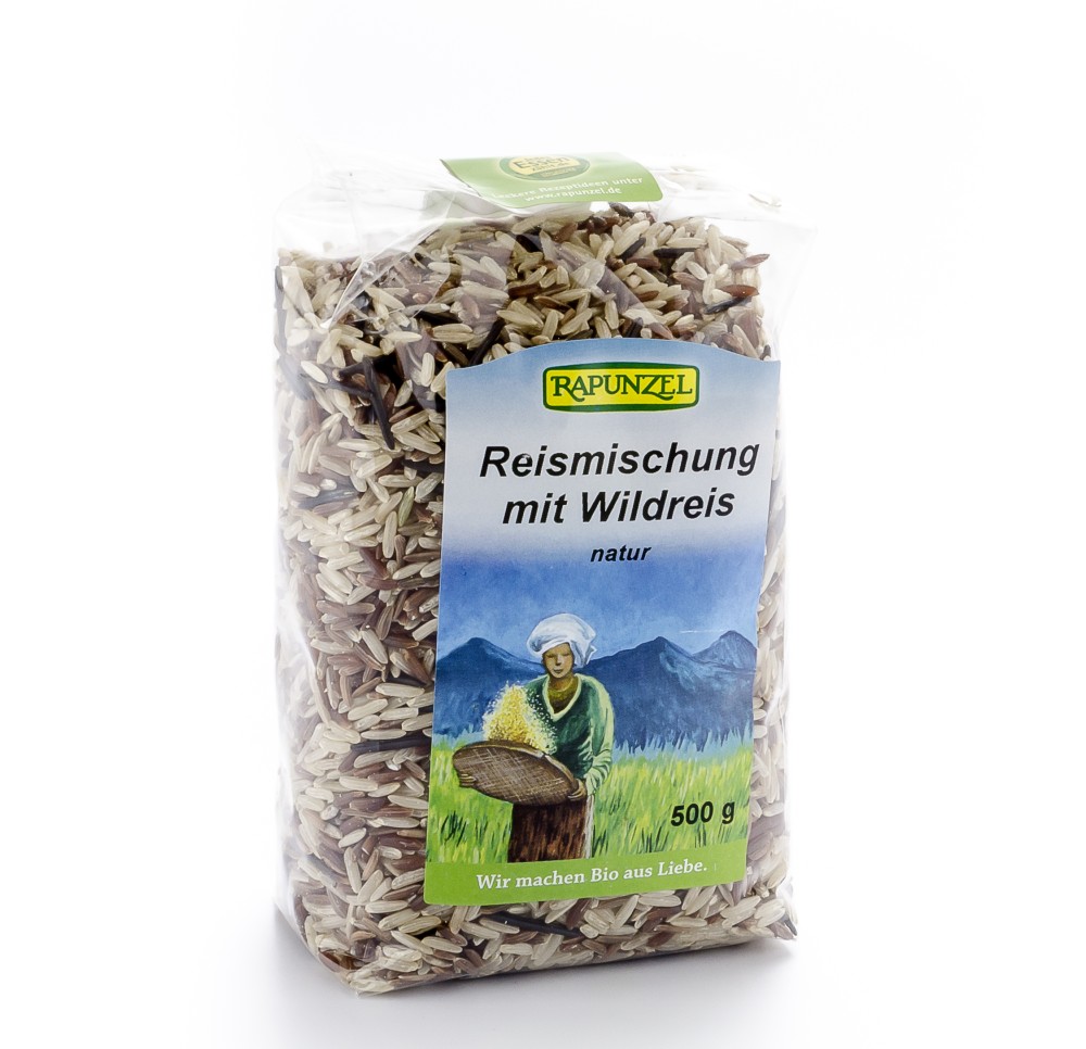 RAPUNZEL mélange de riz sauvage 500 g
