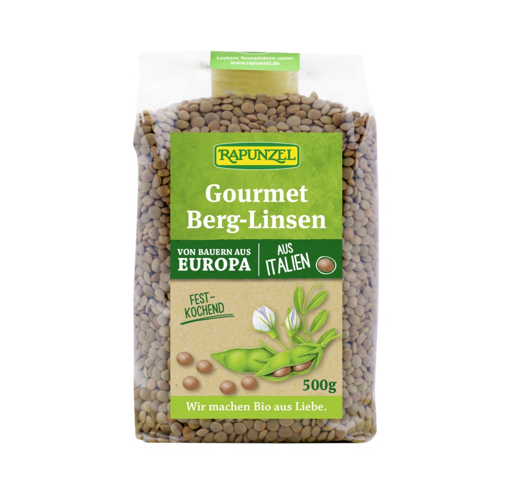 RAPUNZEL lentilles de montagne Gourmet 500 g