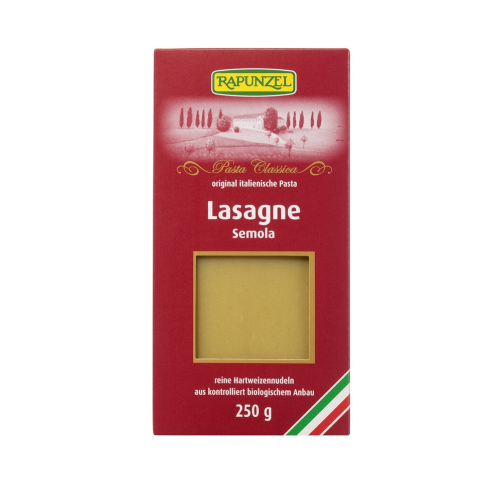 RAPUNZEL lasagne feuilles semola 250 g