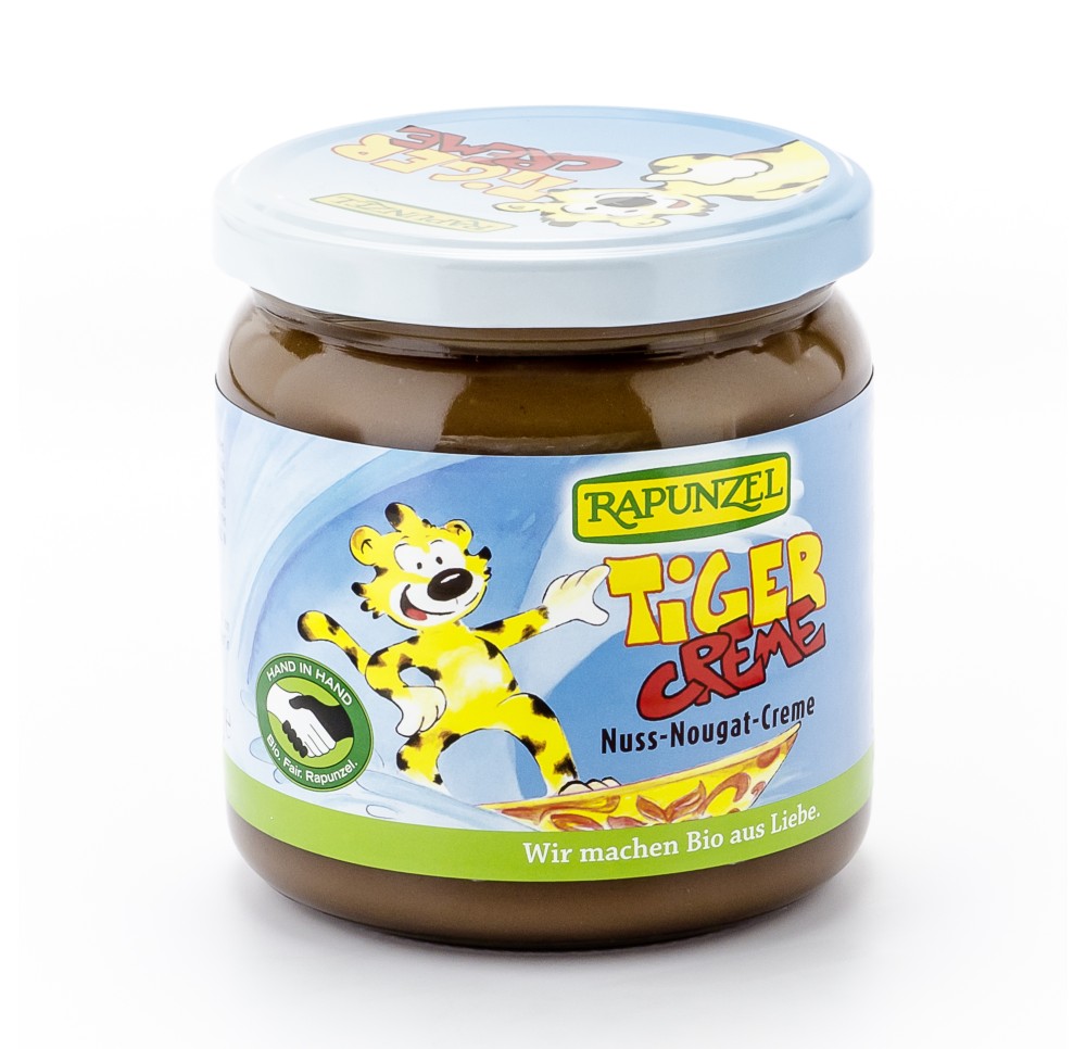 RAPUNZEL Tiger crème noisettes-nougat verre 400 g