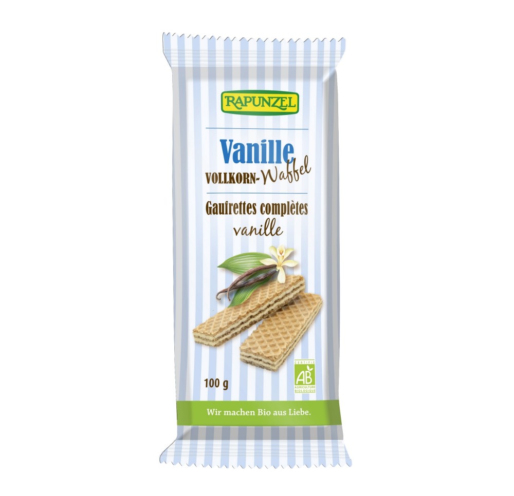 RAPUNZEL gaufrettes complètes à la vanille 100 g