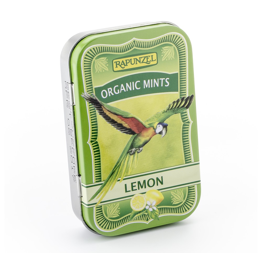RAPUNZEL bonbons organic mint lemon HIN bte 50 g