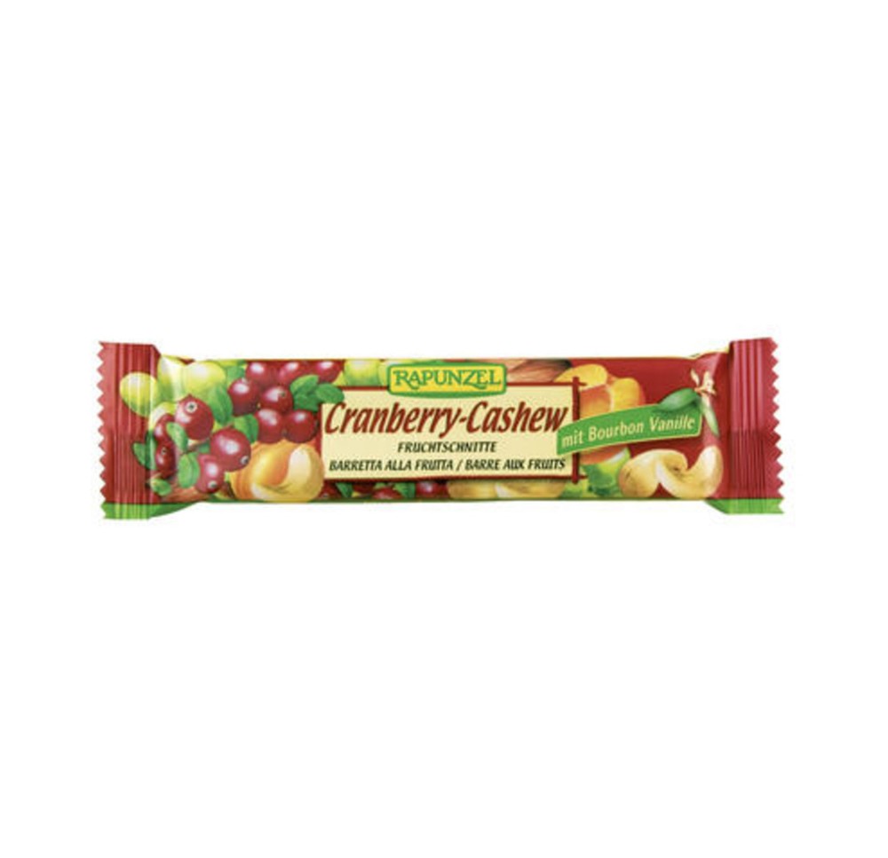 RAPUNZEL tranches fruits cranb-noix cajo 40 g