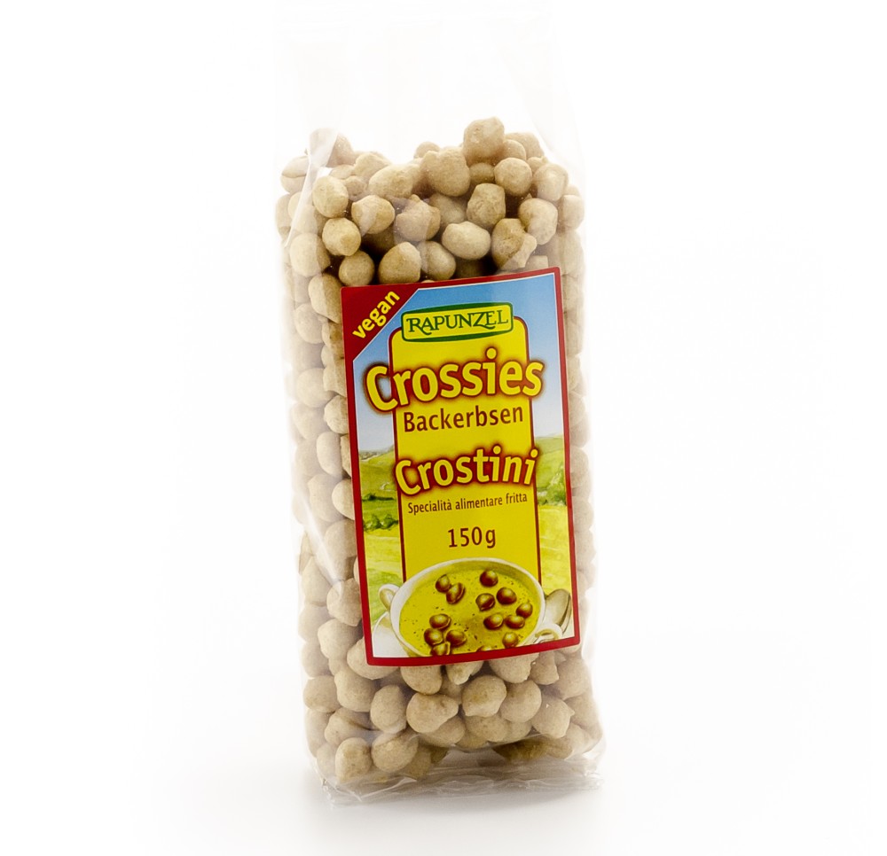 RAPUNZEL crossies farine de pois intégra 150 g