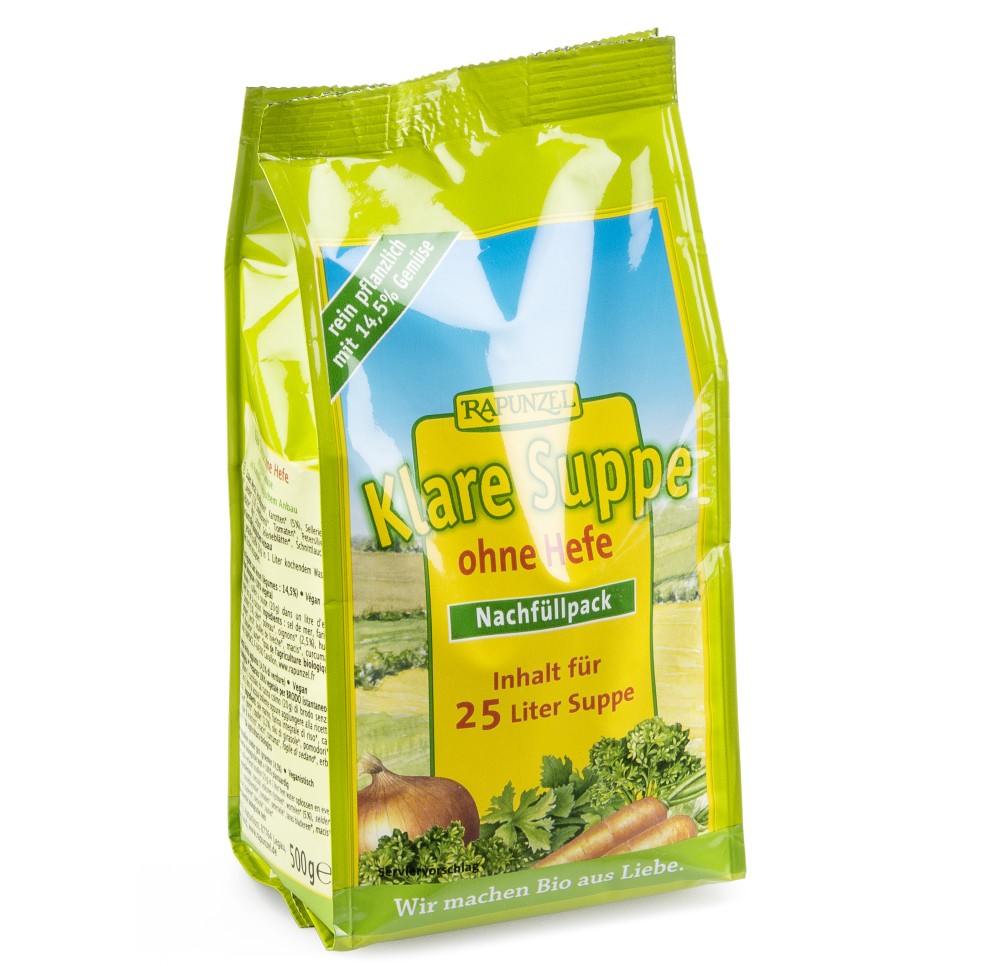 RAPUNZEL bouillon clair sans levure sach 500 g