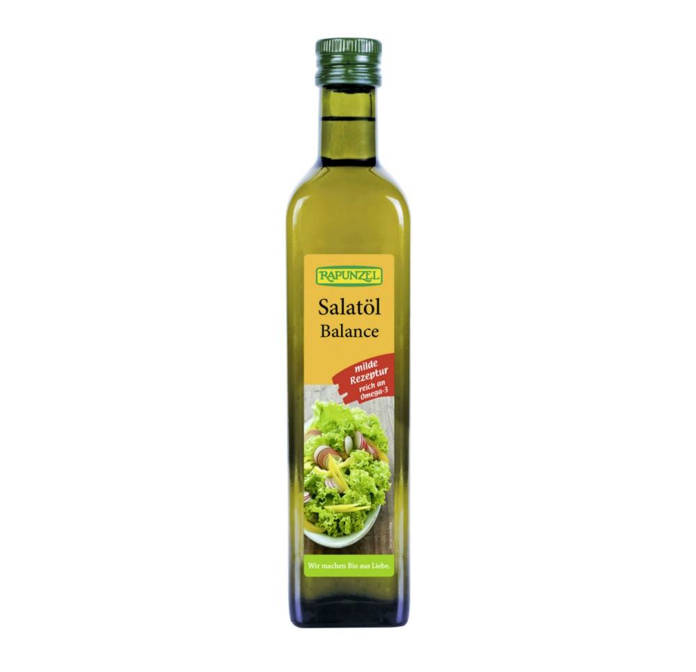 RAPUNZEL huile à salade Balance vierge fl 0.5 lt