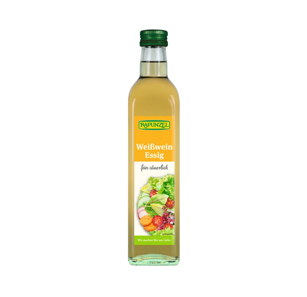RAPUNZEL vinaigre de vin blanc fl 0.5 lt