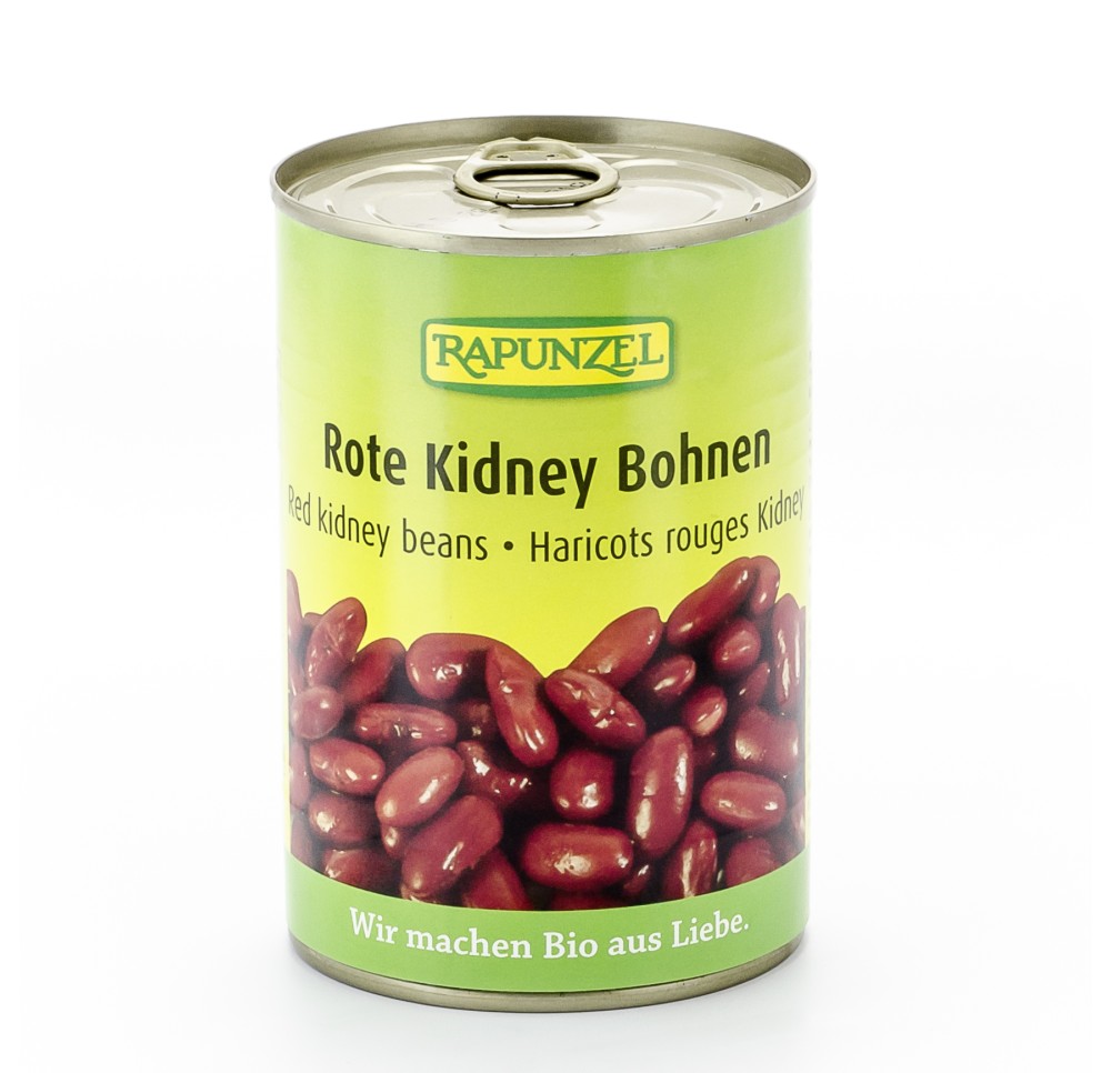 RAPUNZEL haricots roug kidney prêt à man bte 400 g