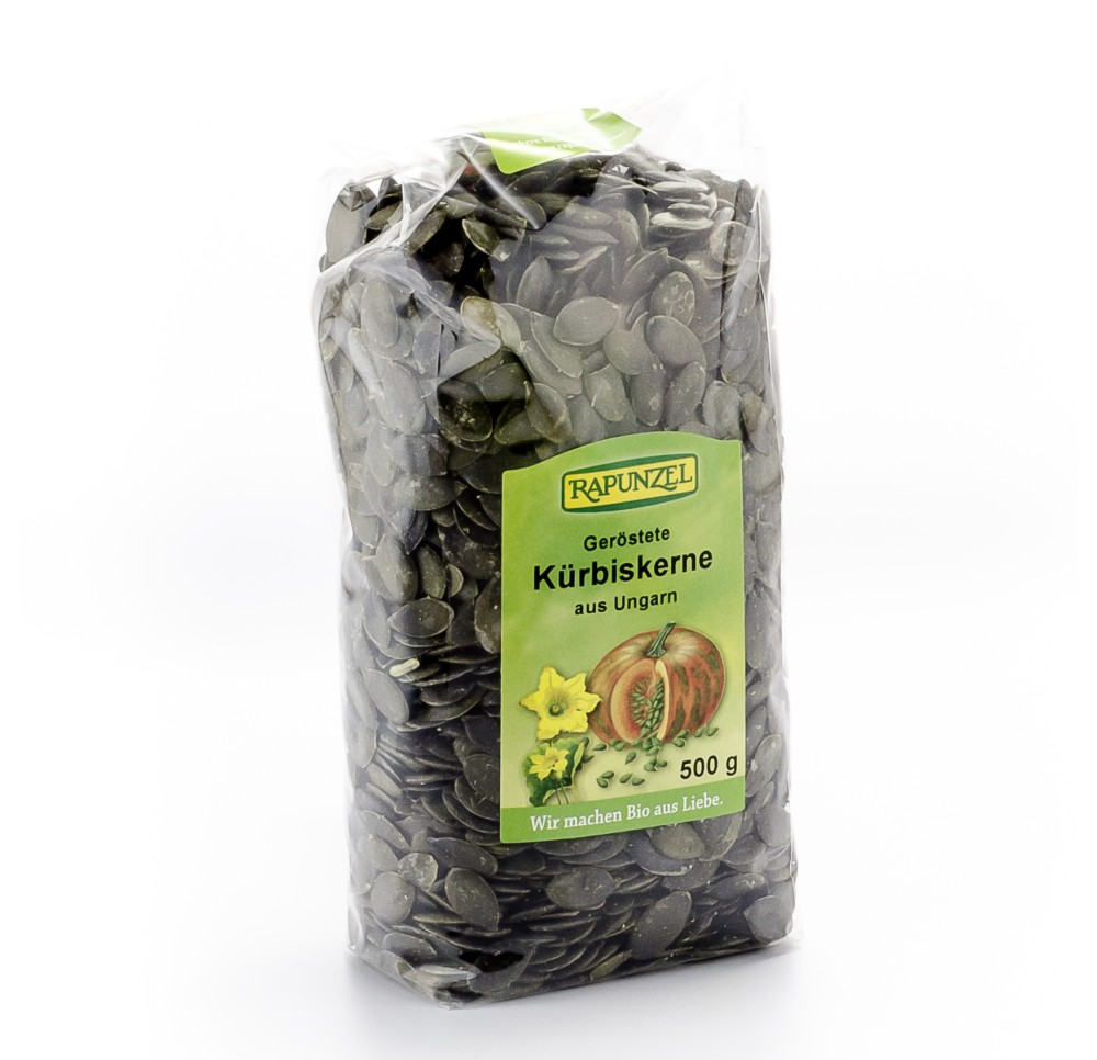RAPUNZEL graines de courge torréfiées 500 g