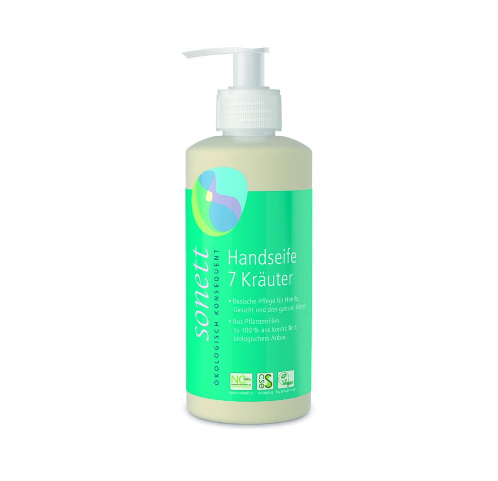SONETT savon mains 7 herbes flacon pompe 300 ml