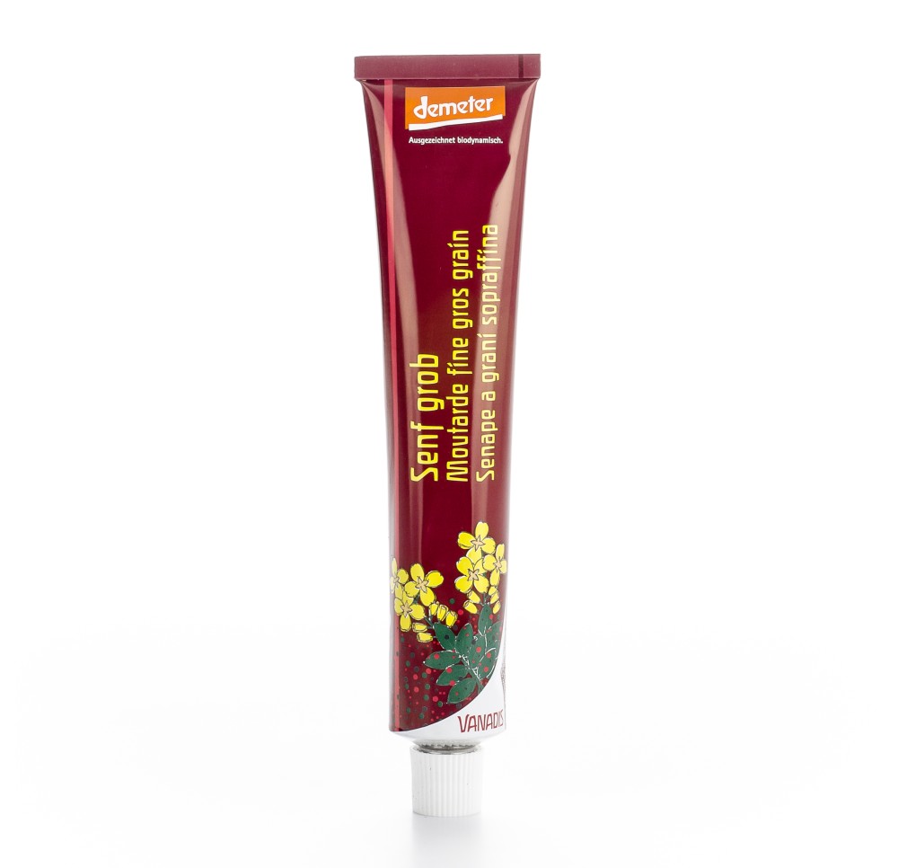 VANADIS moutarde fine gros grain 100 ml