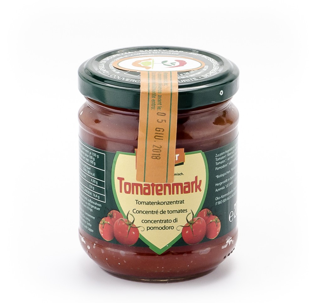 VANADIS concentré de tomate verre 200 g