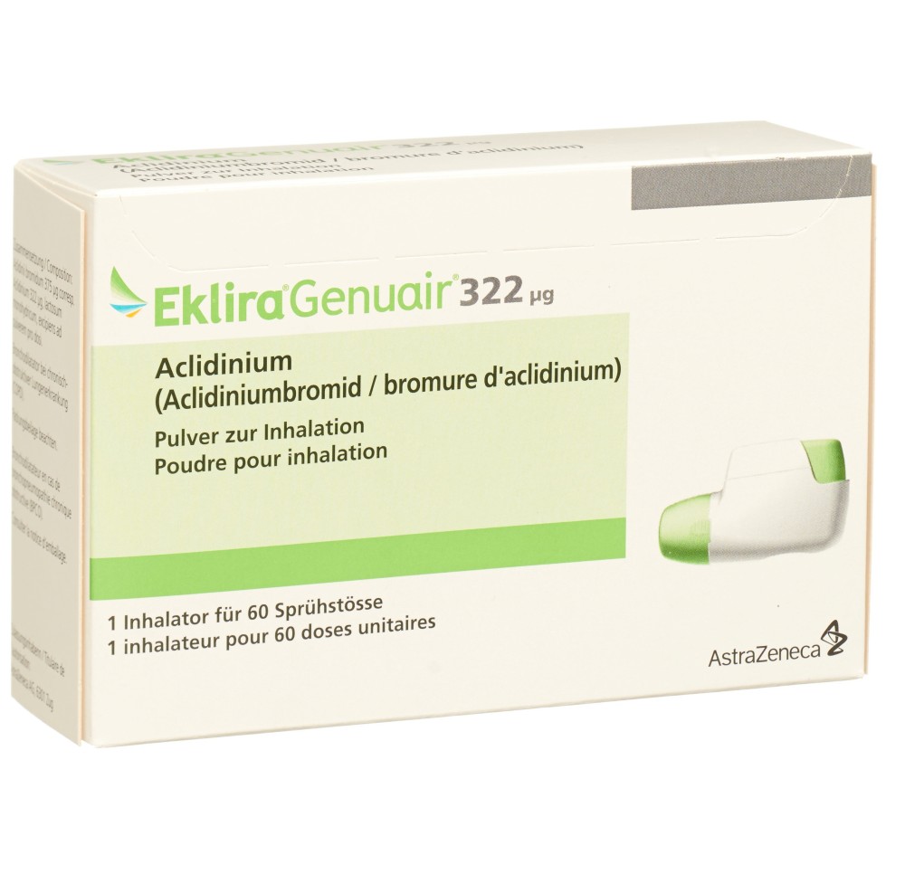 EKLIRA Genuair pdr inh 60 dos