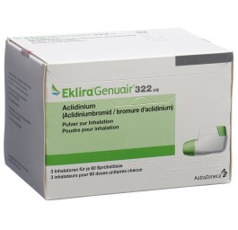 EKLIRA Genuair pdr inh 3 x 60 dos